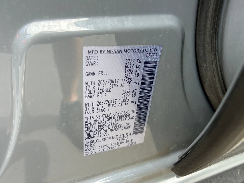 Used 2023 Nissan Frontier PRO-4X w/ Pro-4X Premium Package AWD/4WD image 28
