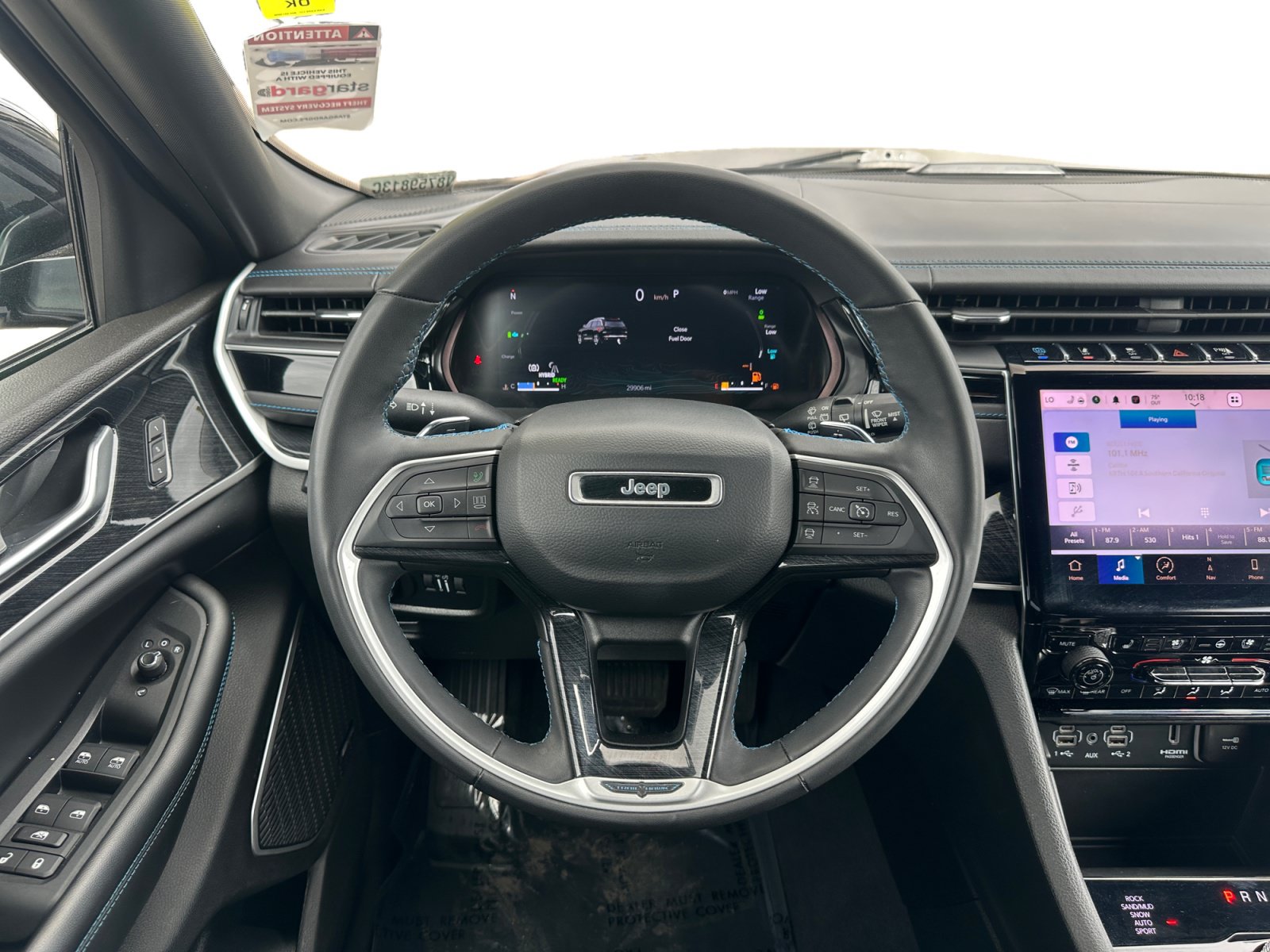 Used 2022 Jeep Grand Cherokee Trailhawk w/ Advanced Protech Group II AWD/4WD image 12