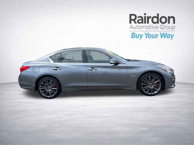 Used 2017 INFINITI Q50 Red Sport 400 AWD/4WD image 8