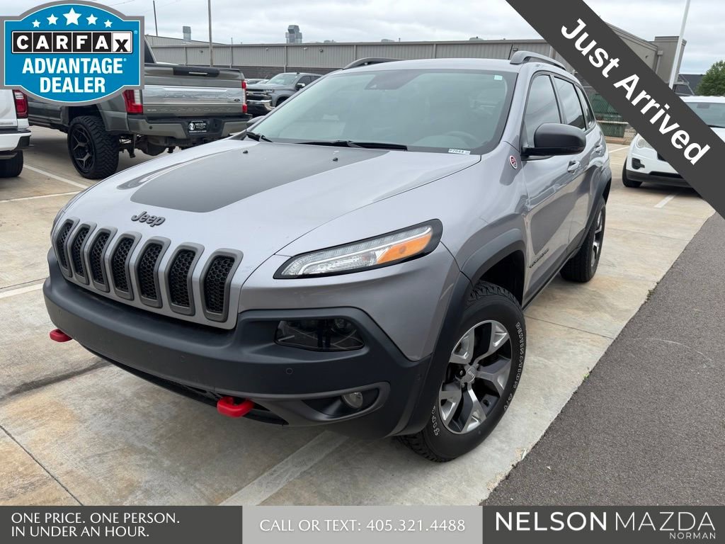 Used 2017 Jeep Cherokee Trailhawk image 1