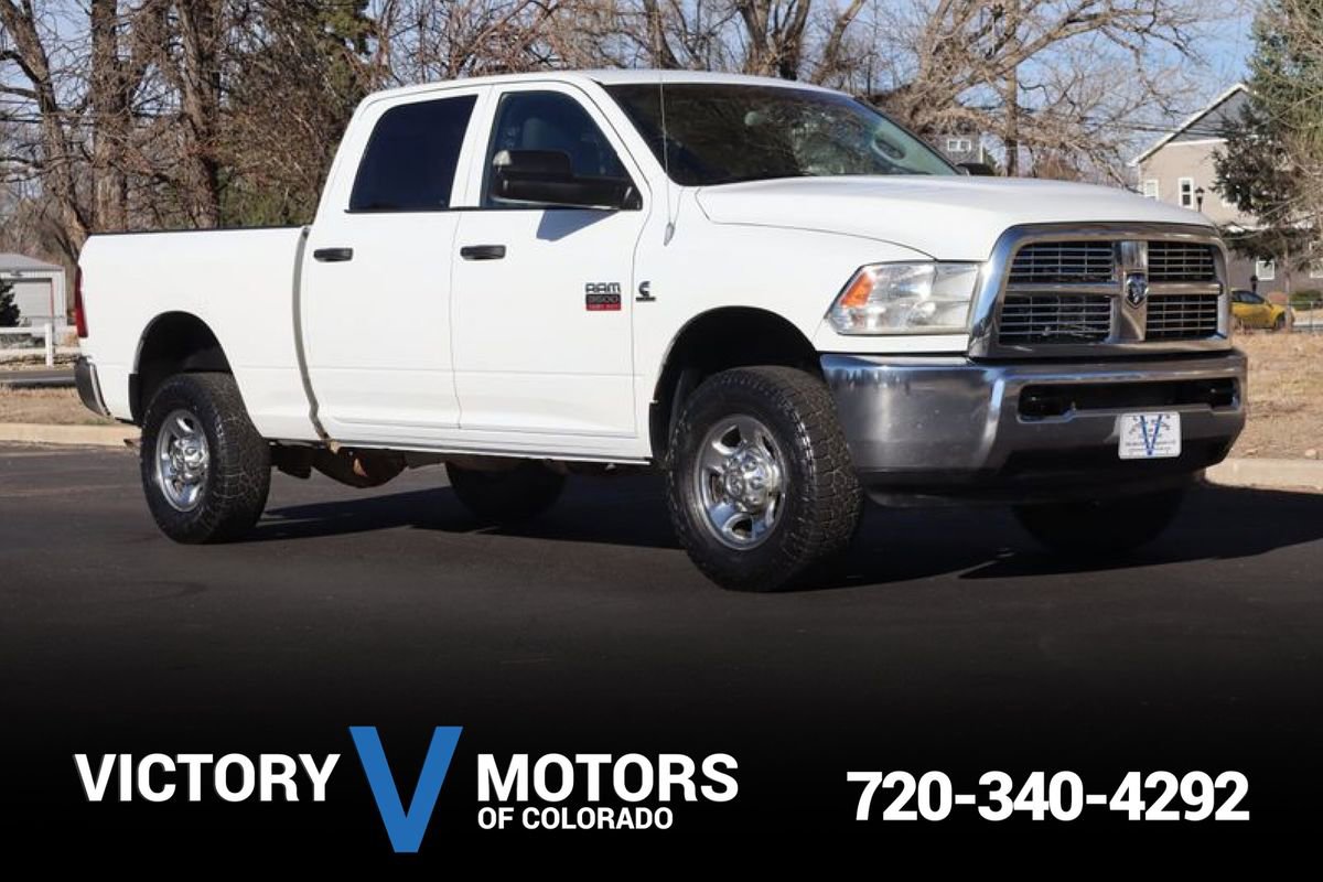 Used 2012 RAM 3500 ST w/ Chrome Appearance Group AWD/4WD image 1