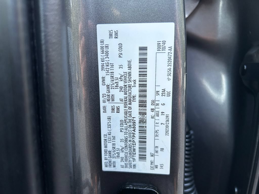 Used 2023 Ford F150 XLT w/ Equipment Group 302A High AWD/4WD image 32