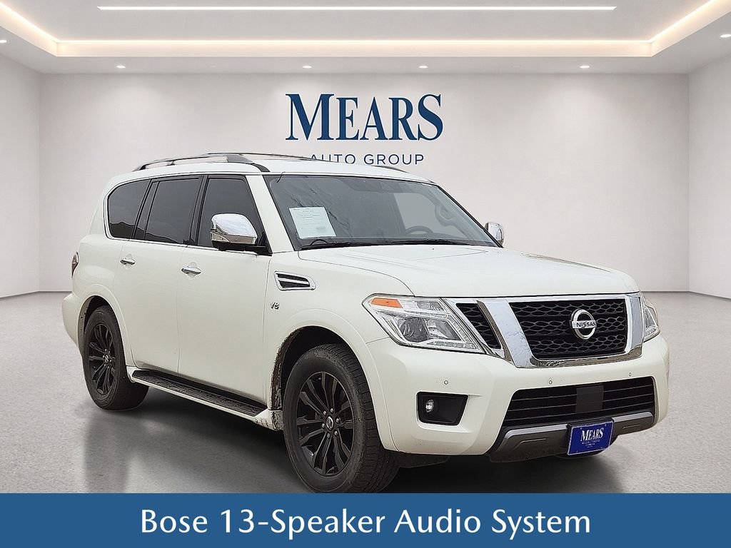 Used 2019 Nissan Armada Platinum w/ Captain's Chairs Package RWD image 8