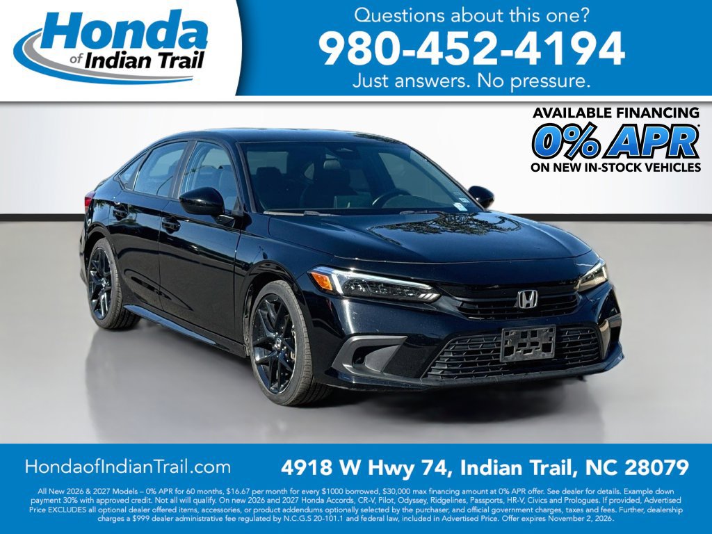 Used 2024 Honda Civic Sport