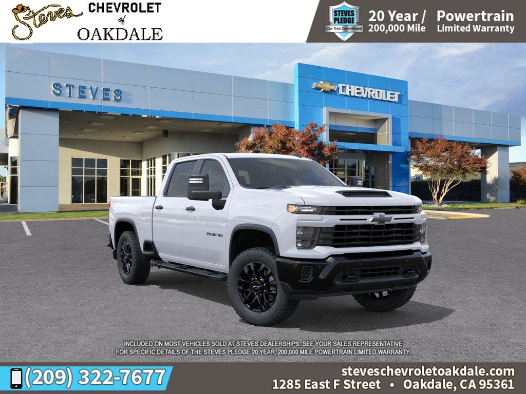 New 2026 Chevrolet Silverado 2500 Custom w/ Custom Value Package AWD/4WD image 1