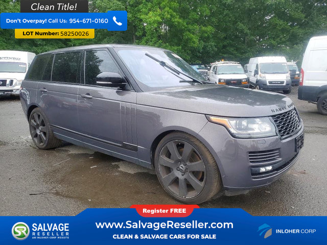 Used 2016 Land Rover Range Rover Long Wheelbase Supercharged AWD/4WD image 5