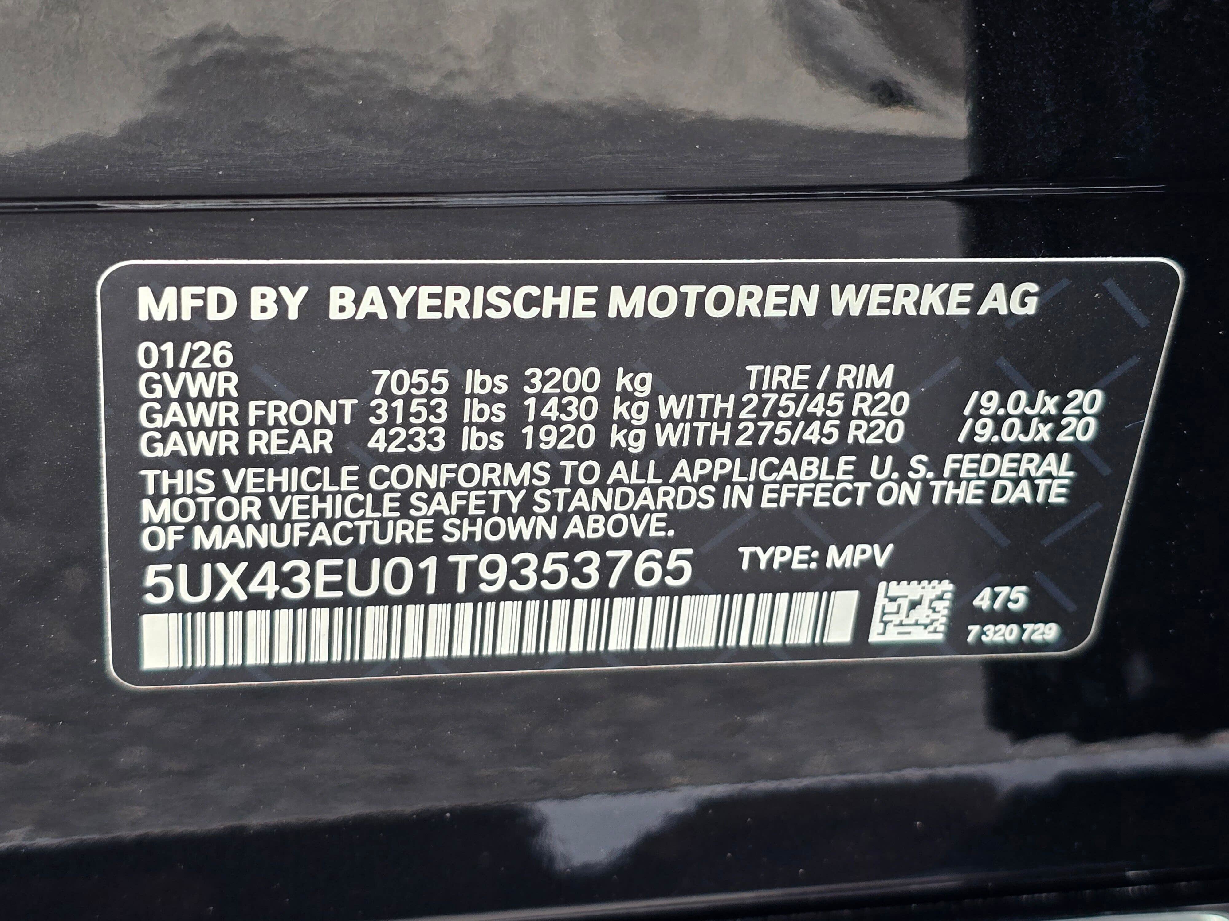 New 2026 BMW X5 xDrive50e w/ M Sport Package image 31