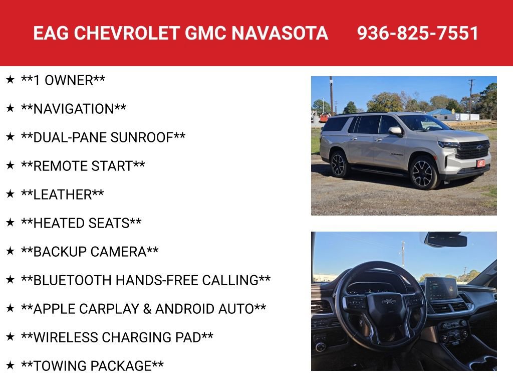 Used 2023 Chevrolet Suburban RST w/ Sport Performance Package image 4