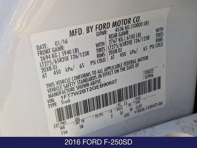 Used 2016 Ford F250 Lariat w/ Lariat Ultimate Package AWD/4WD image 30
