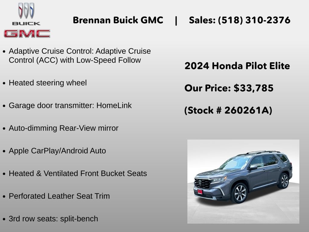 Used 2024 Honda Pilot Elite image 12