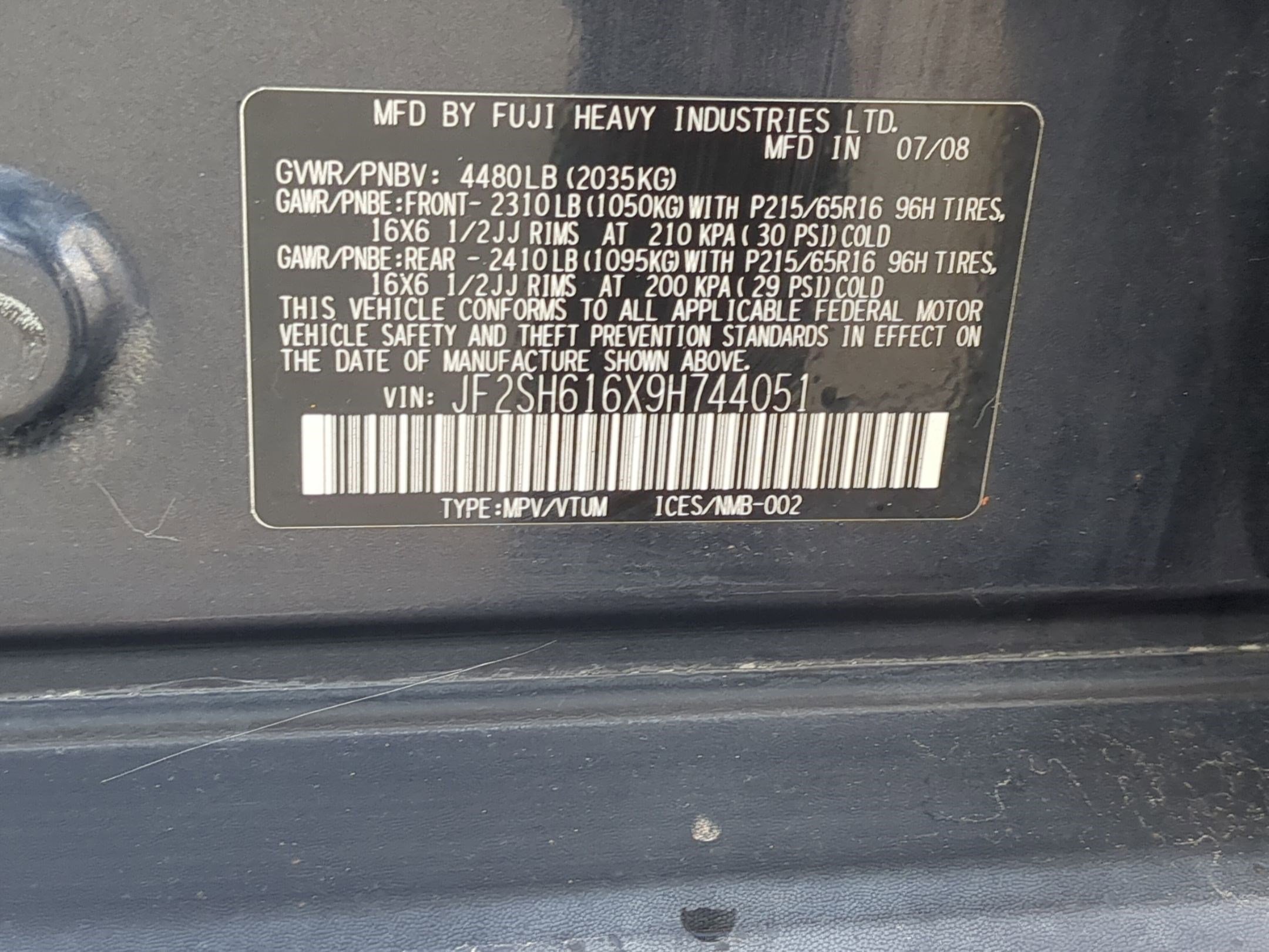 Used 2009 Subaru Forester 2.5X image 31