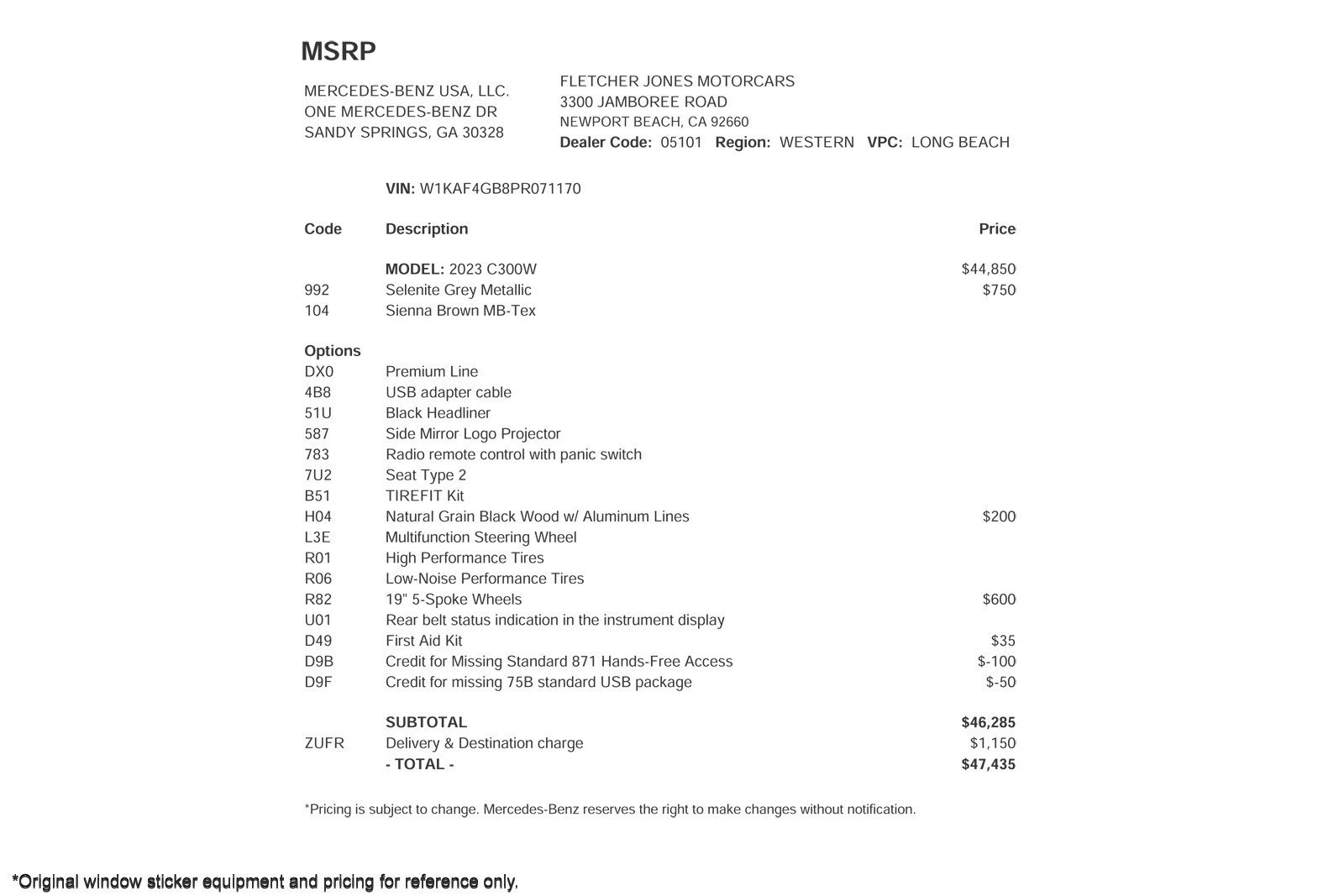 Certified 2023 Mercedes-Benz C 300 Sedan image 2