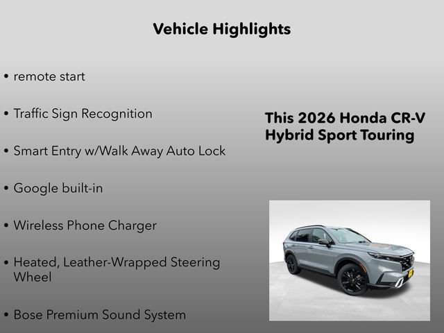 New 2026 Honda CR-V Sport Touring image 20