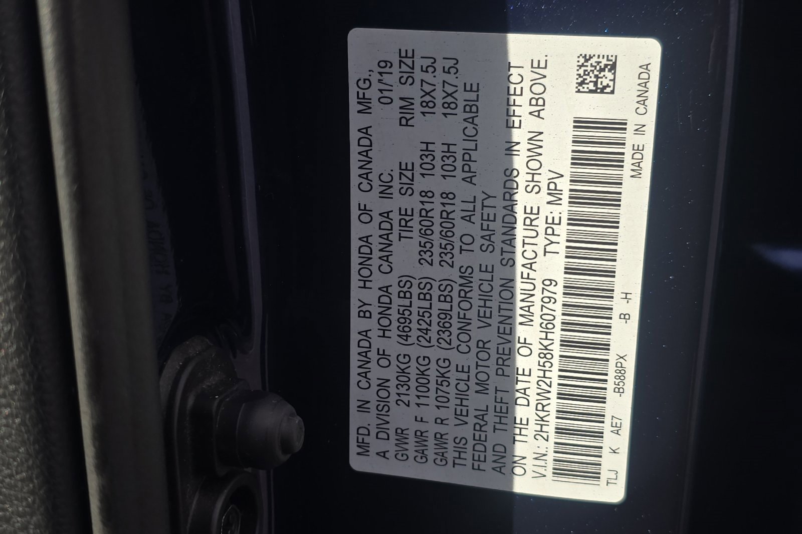 Used 2019 Honda CR-V EX image 29