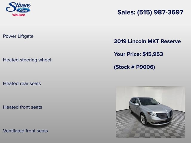 Used 2019 Lincoln MKT AWD image 16