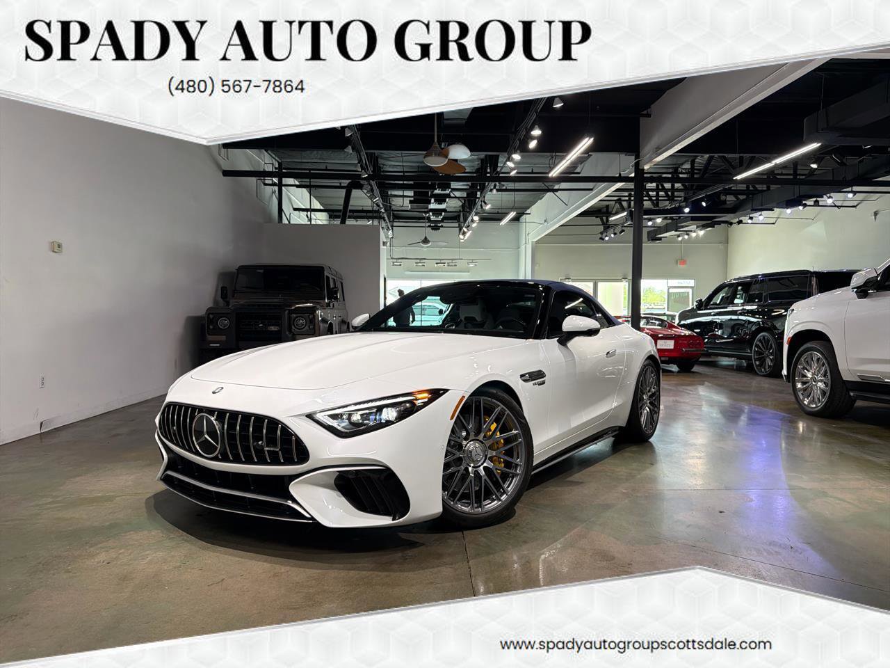 Used 2026 Mercedes-Benz SL 55 AMG 4MATIC image 1
