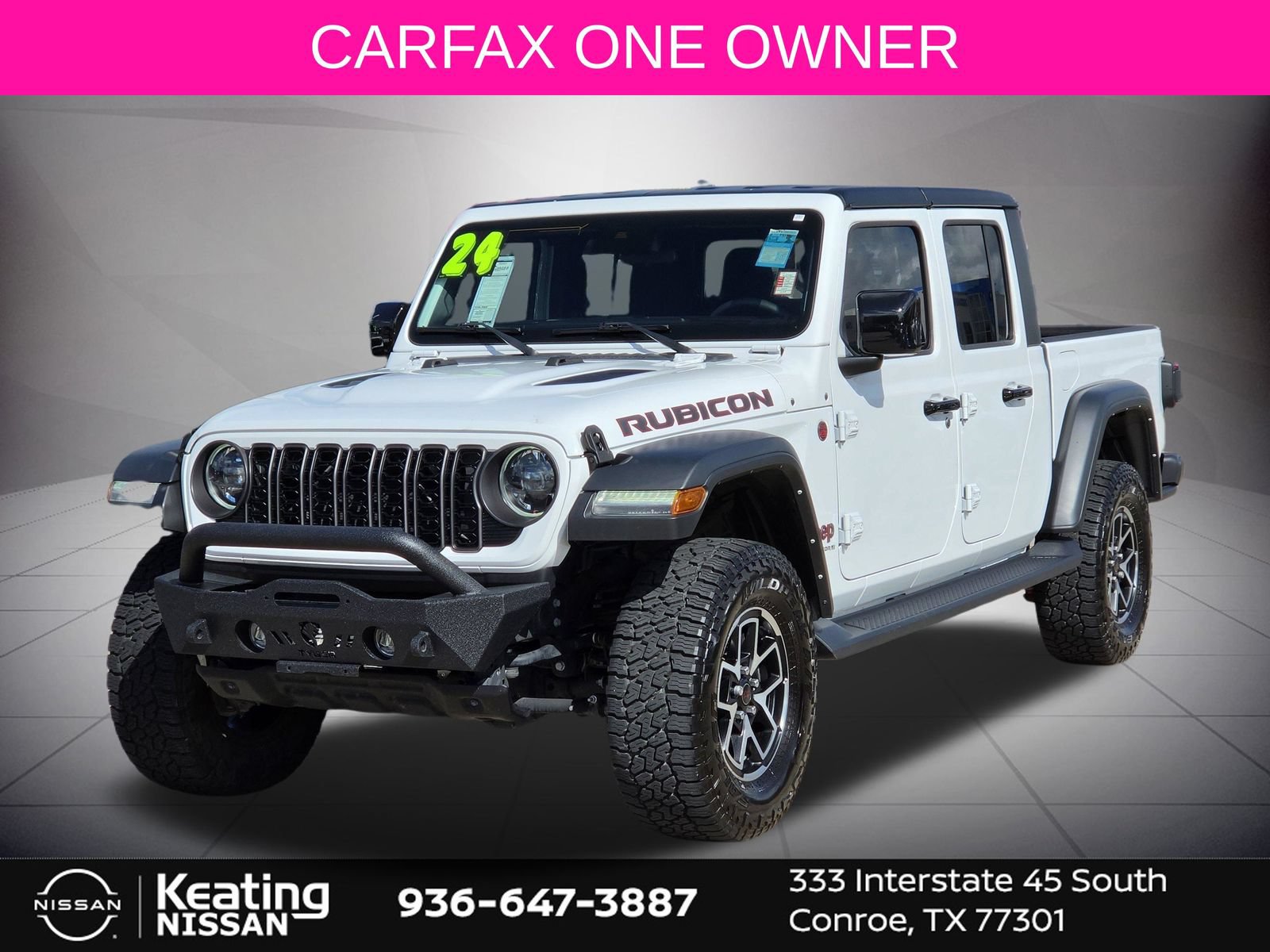 Used 2024 Jeep Gladiator Rubicon w/ Safety Group AWD/4WD image 4