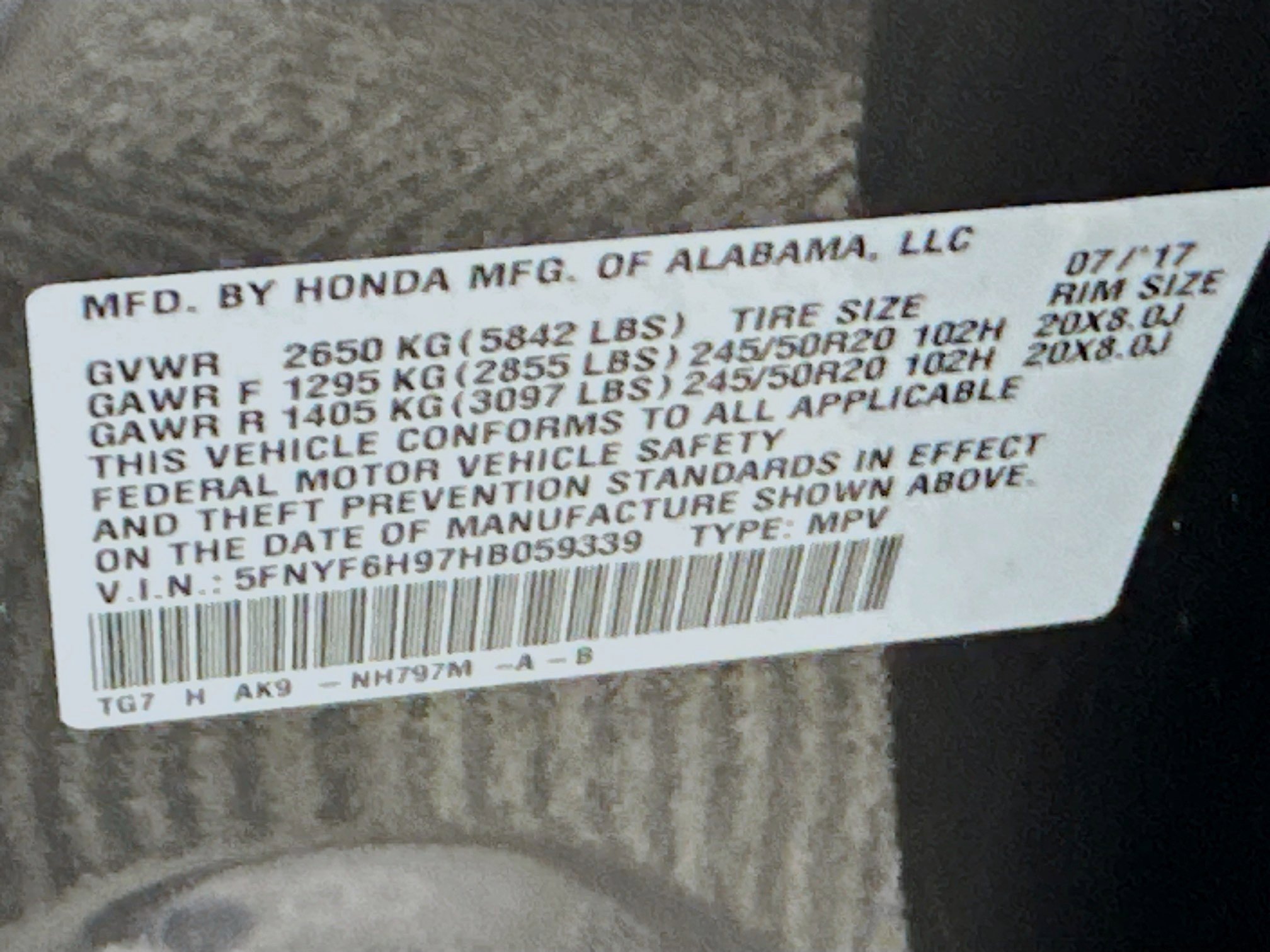 Used 2017 Honda Pilot Touring image 12