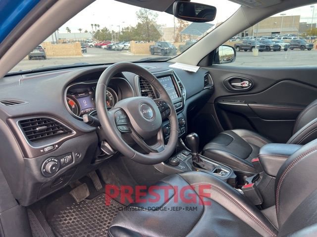 Used 2022 Jeep Cherokee Trailhawk w/ Premium Leather Package image 34