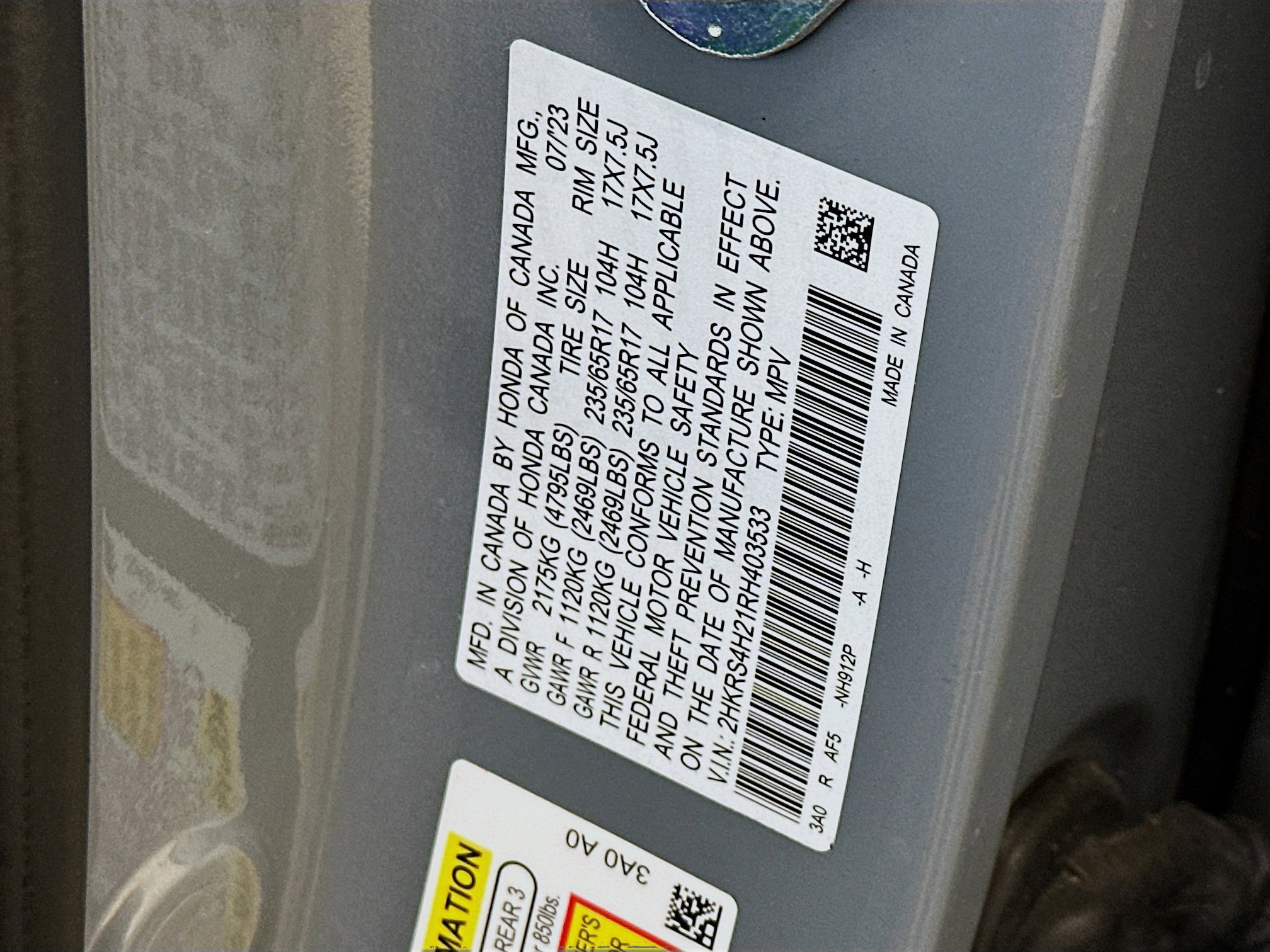Used 2024 Honda CR-V LX image 12