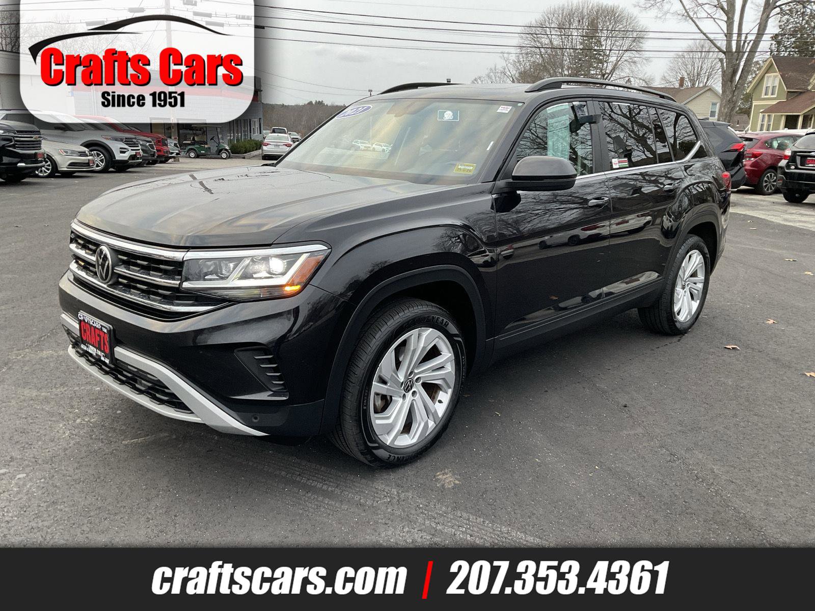 Used 2021 Volkswagen Atlas SE w/ Panoramic Sunroof Package