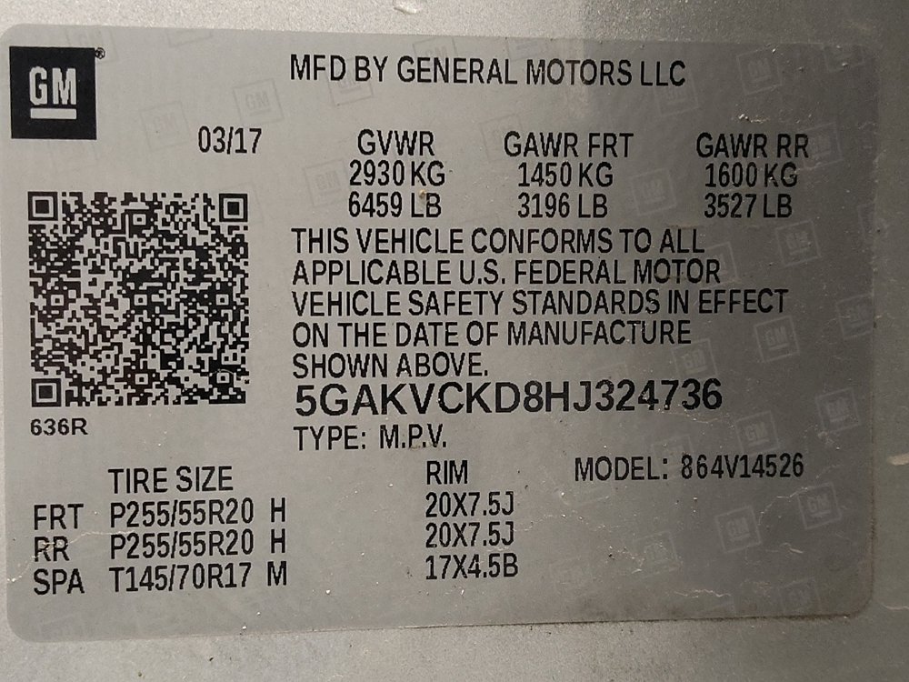 Used 2017 Buick Enclave Premium w/ Experience Buick Package AWD/4WD image 33