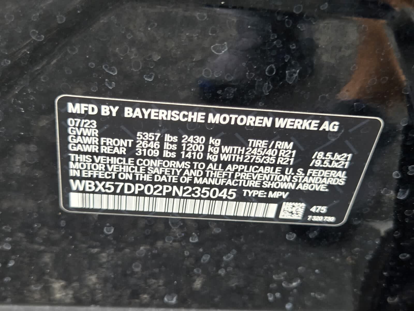 Used 2023 BMW X3 xDrive30i w/ Premium Package w/ZPA AWD/4WD image 22