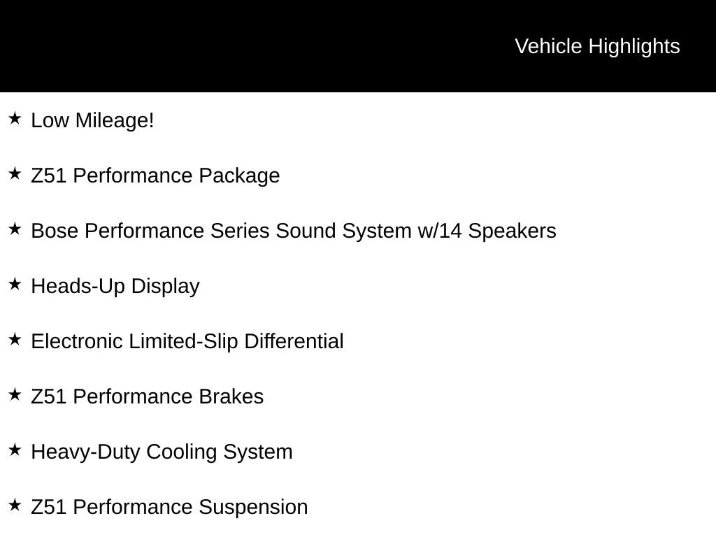 Used 2021 Chevrolet Corvette Stingray Preferred Cpe w/ Z51 Performance Package RWD image 5