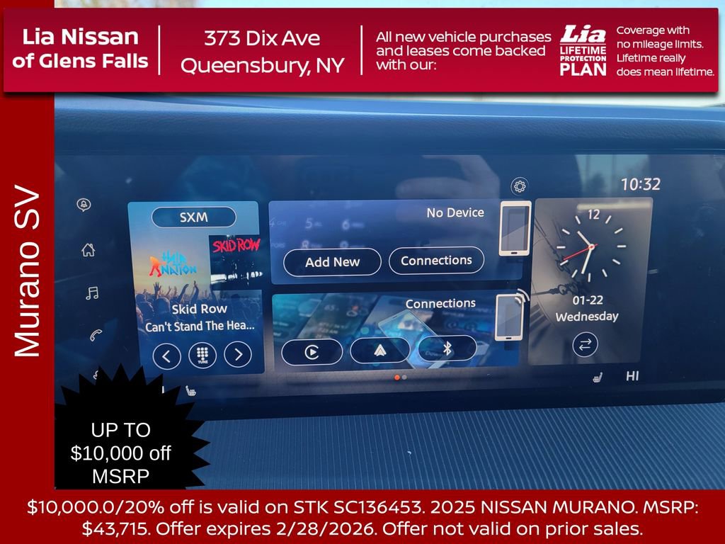 New 2025 Nissan Murano SV image 16