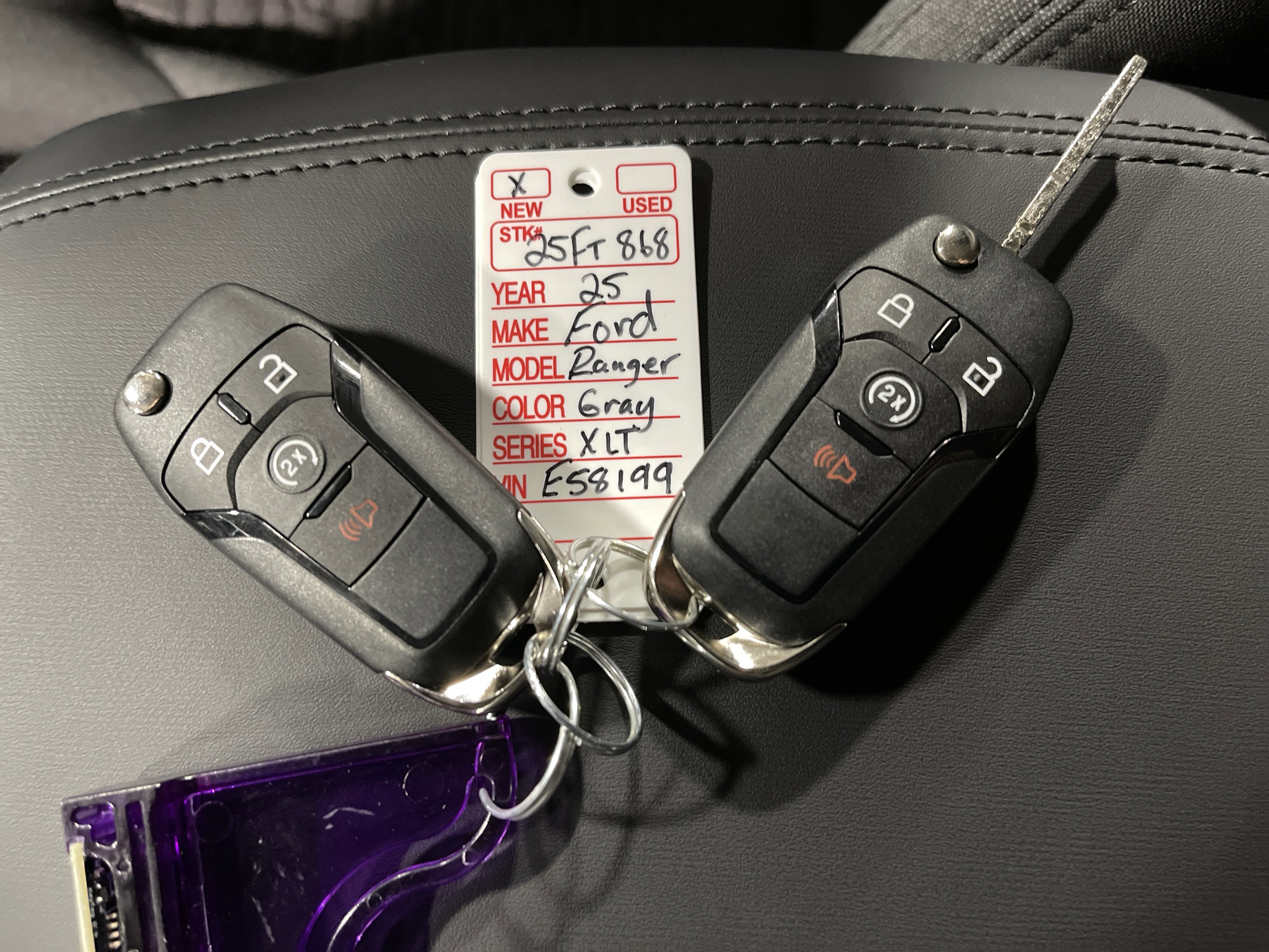 New 2025 Ford Ranger XLT w/ Black Appearance Package image 27