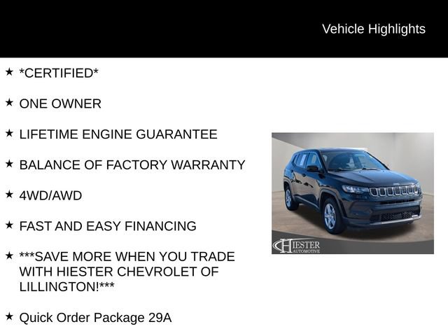 Used 2023 Jeep Compass Sport AWD/4WD image 8