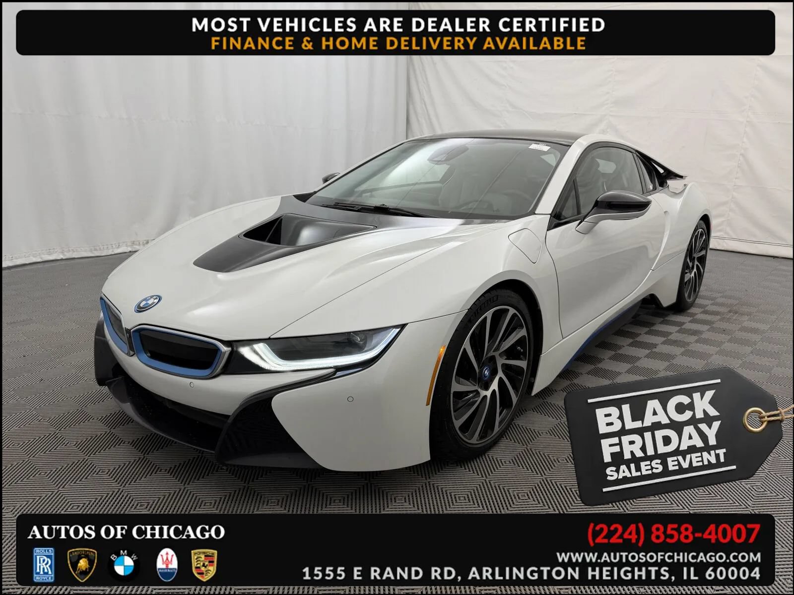 Used 2016 BMW i8