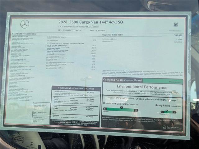 New 2026 Mercedes-Benz Sprinter 2500 image 16