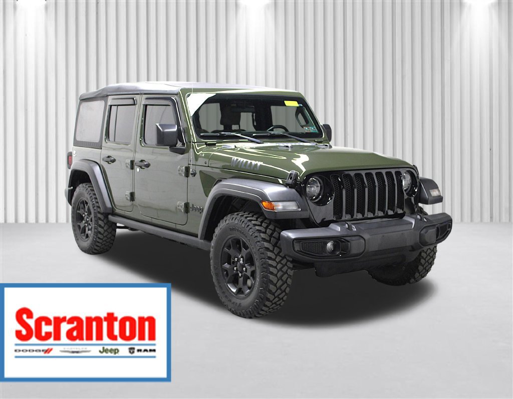 Certified 2021 Jeep Wrangler Unlimited Sport