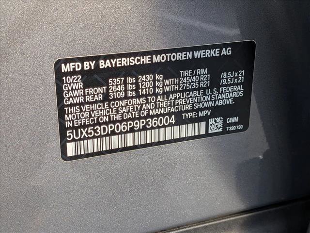 Used 2023 BMW X3 xDrive30i w/ Convenience Package image 24