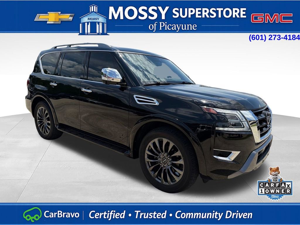 Used 2024 Nissan Armada Platinum w/ Captain's Chairs Package RWD image 9