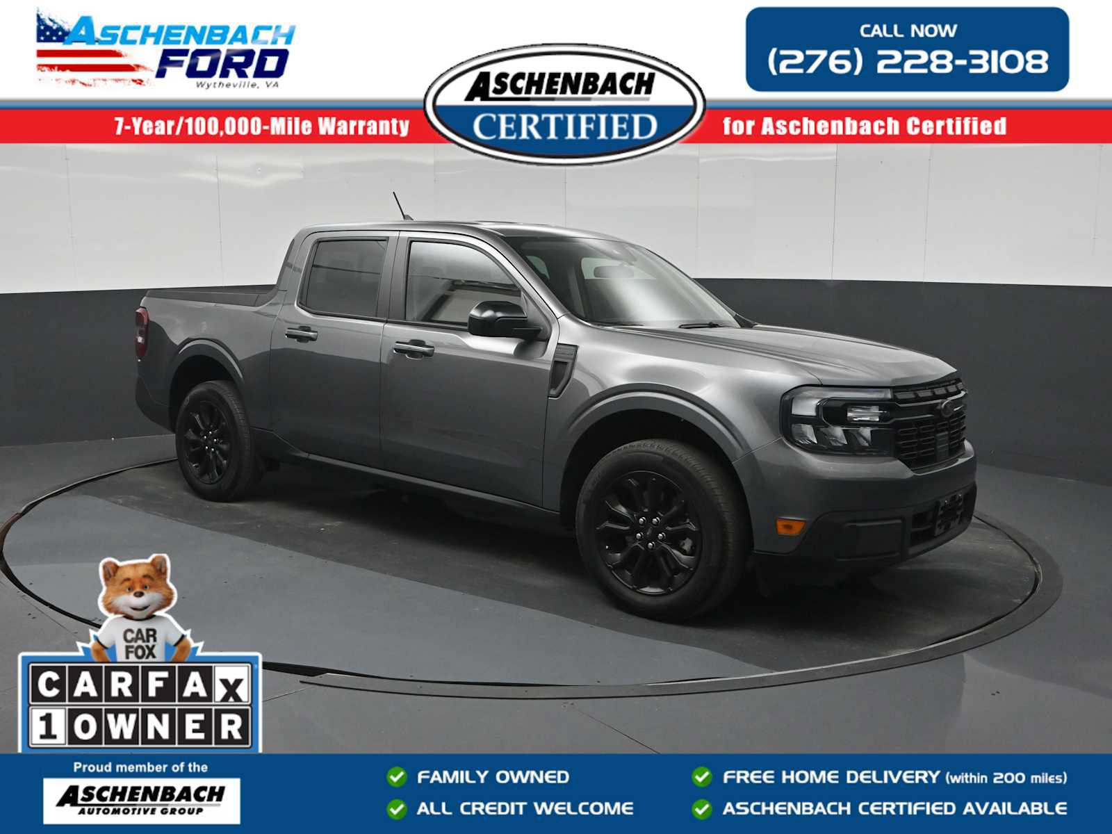 Certified 2023 Ford Maverick Lariat w/ Lariat Luxury Package