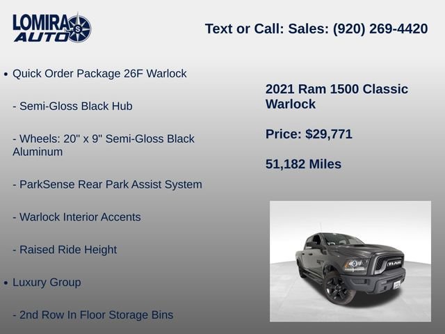 Used 2021 RAM 1500 Warlock AWD/4WD image 19