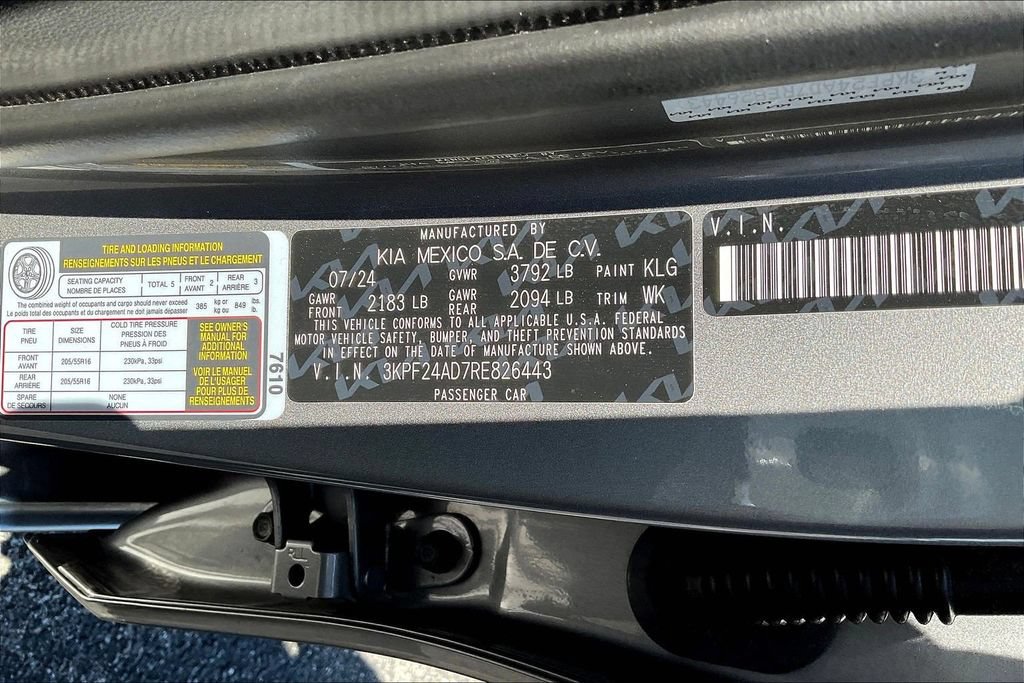 Used 2024 Kia Forte LXS w/ LXS Technology Package FWD image 22