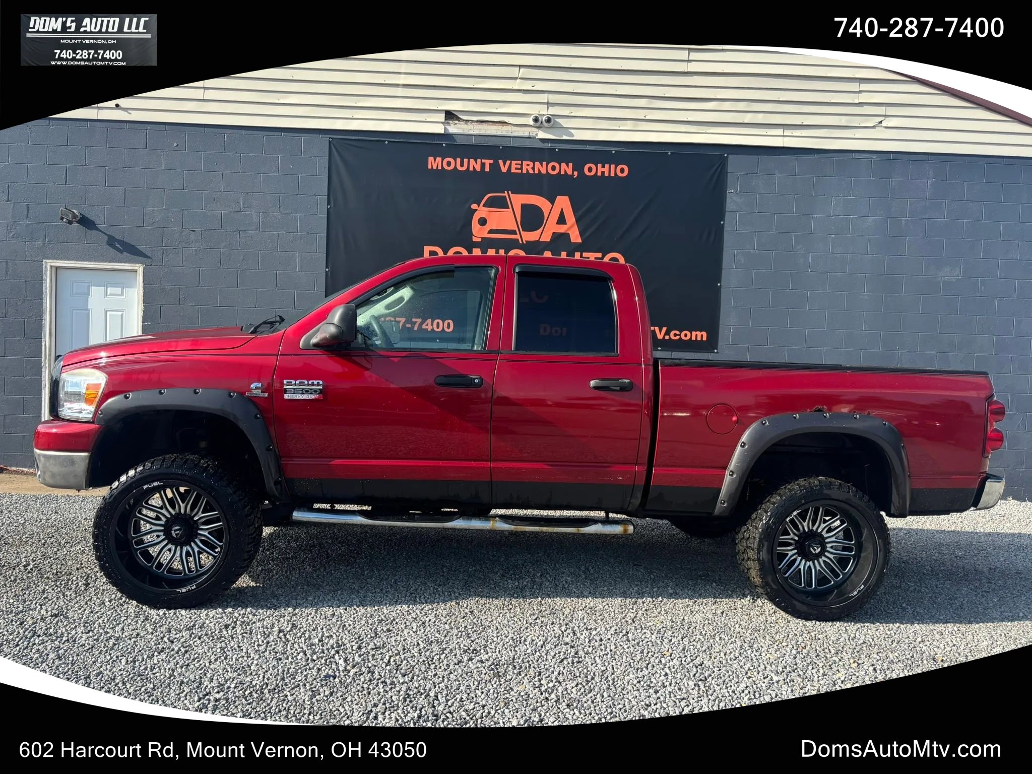 Used 2009 Dodge Ram 3500 Truck SLT w/ Trailer Tow Group AWD/4WD image 1