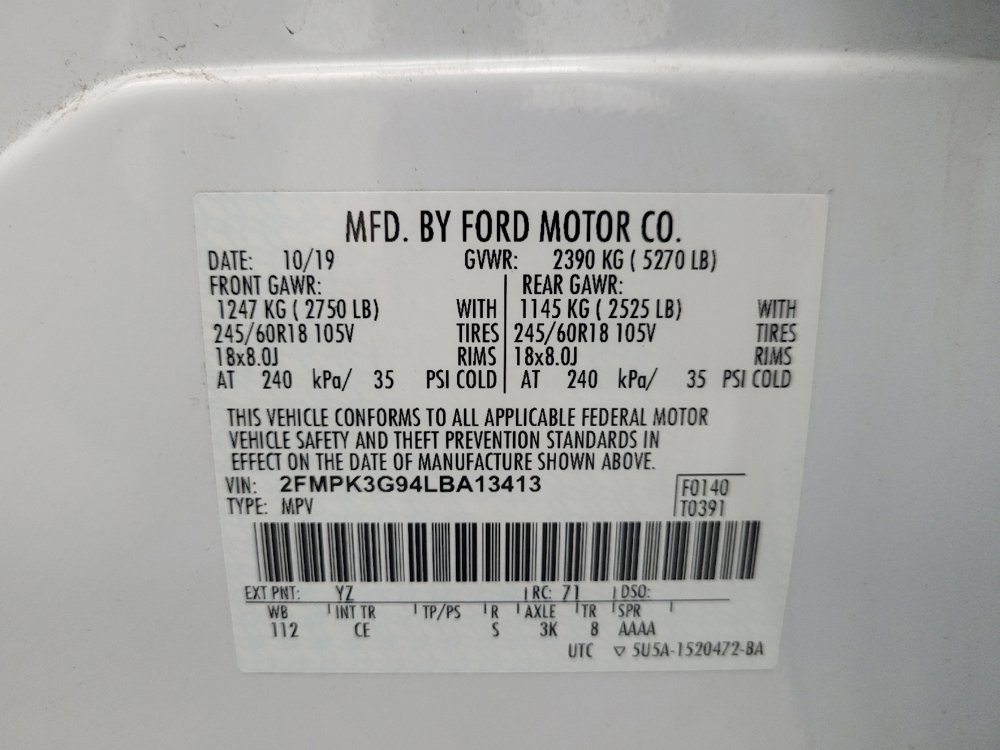 Used 2020 Ford Edge SE image 33
