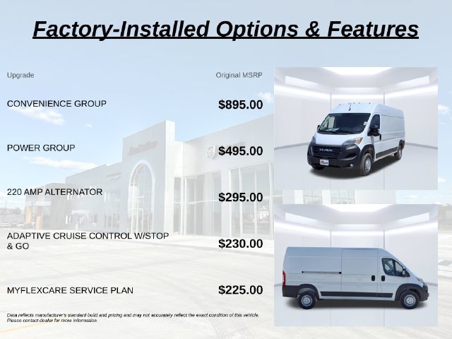 New 2026 RAM ProMaster 2500 w/ Convenience Group FWD image 7