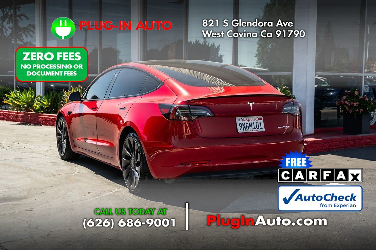 Used 2023 Tesla Model 3 Performance AWD/4WD image 2