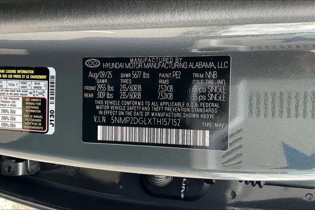 New 2026 Hyundai Santa Fe SEL image 13