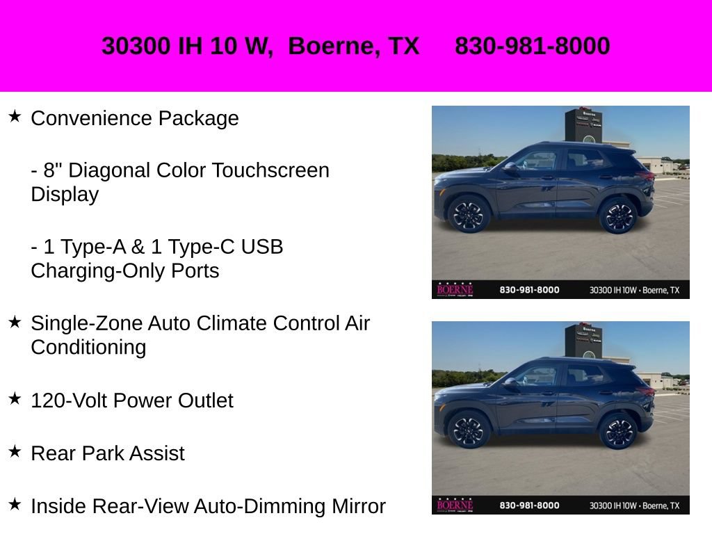 Used 2023 Chevrolet TrailBlazer LT w/ Convenience Package FWD image 17