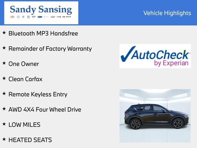 Used 2023 MAZDA CX-5 AWD 2.5 S w/ Premium Package image 7