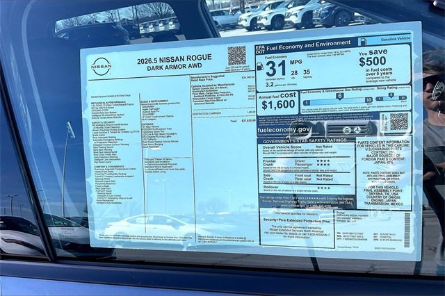 New 2026 Nissan Rogue SV image 13