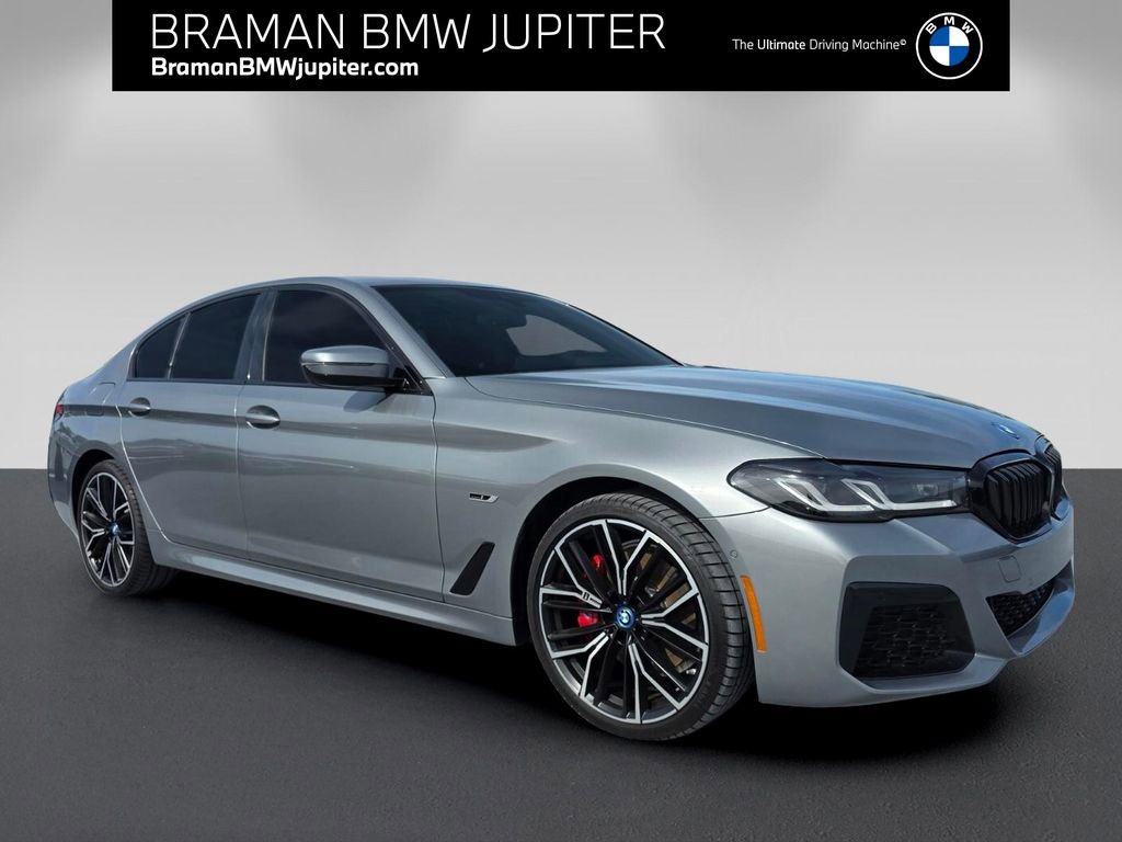 Certified 2023 BMW 530e w/ M Sport Package RWD image 1