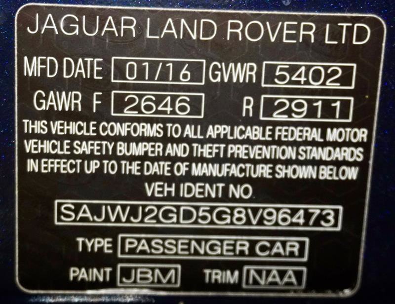 Used 2016 Jaguar XJ L Portfolio image 60