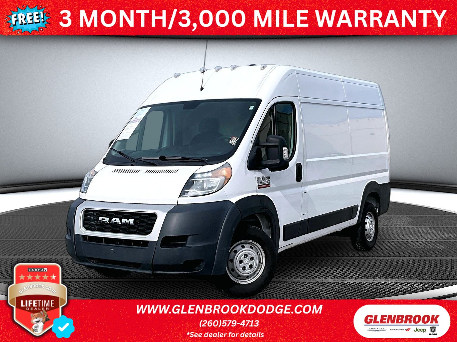 Used 2019 RAM ProMaster 1500